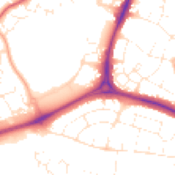 Daytime road noise heatmap for GL51 0FQ