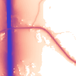 Daytime road noise heatmap for GL51 0ST