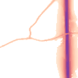 Night-time road noise heatmap for GL51 0TF