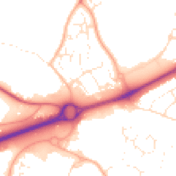 Daytime road noise heatmap for GL51 0UA