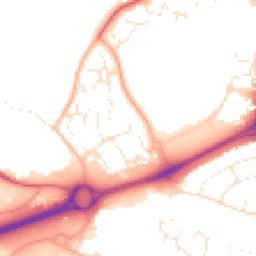 Daytime road noise heatmap for GL51 0UD