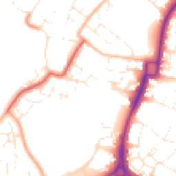Daytime road noise heatmap for GL51 0XL