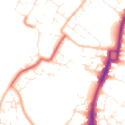 Daytime road noise heatmap for GL51 0XN