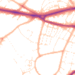 Daytime road noise heatmap for GL51 3AB