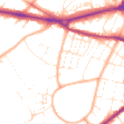 Daytime road noise heatmap for GL51 3AD