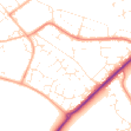 Daytime road noise heatmap for GL51 3EJ
