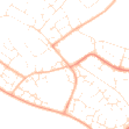 Daytime road noise heatmap for GL51 3HX