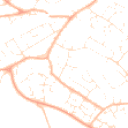 Daytime road noise heatmap for GL51 3JZ