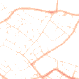 Daytime road noise heatmap for GL51 3PZ