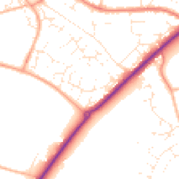 Daytime road noise heatmap for GL51 3WA