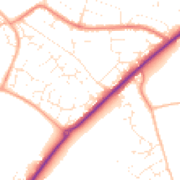 Daytime road noise heatmap for GL51 3WD