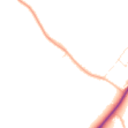 Daytime road noise heatmap for GL51 4AD