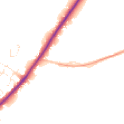 Daytime road noise heatmap for GL51 4GW