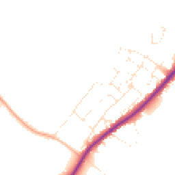 Daytime road noise heatmap for GL51 4SU