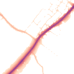 Daytime road noise heatmap for GL51 4TL