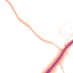 Daytime road noise heatmap for GL51 4UH
