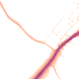 Daytime road noise heatmap for GL51 4UQ