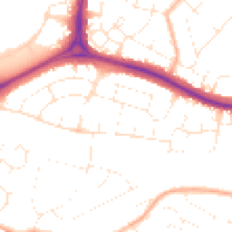 Daytime road noise heatmap for GL51 6AS