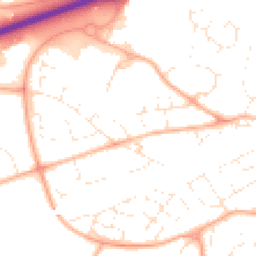 Daytime road noise heatmap for GL51 6SB