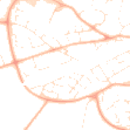 Daytime road noise heatmap for GL51 6SD