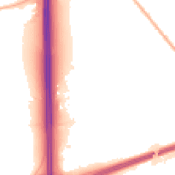 Night-time road noise heatmap for GL51 6SN