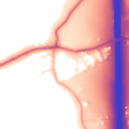 Daytime road noise heatmap for GL51 6TB
