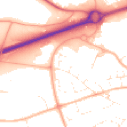 Daytime road noise heatmap for GL51 6UG