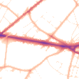Daytime road noise heatmap for GL51 6UL
