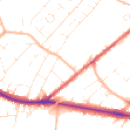 Daytime road noise heatmap for GL51 7EG