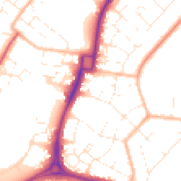 Daytime road noise heatmap for GL51 7HS
