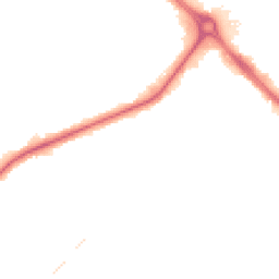 Night-time road noise heatmap for GL51 7JB