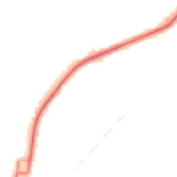 Night-time road noise heatmap for GL51 7LL