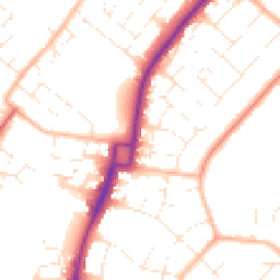 Daytime road noise heatmap for GL51 7RB