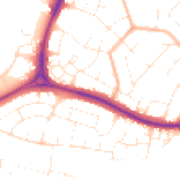 Daytime road noise heatmap for GL51 7TG