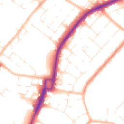 Daytime road noise heatmap for GL51 7UH