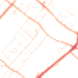 Daytime road noise heatmap for GL51 8AH