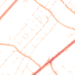 Daytime road noise heatmap for GL51 8AL