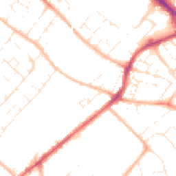 Daytime road noise heatmap for GL51 8EP