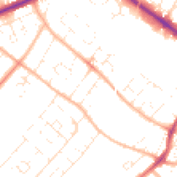 Daytime road noise heatmap for GL51 8HP