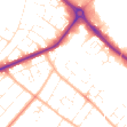 Daytime road noise heatmap for GL51 8LL