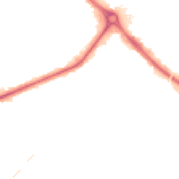 Night-time road noise heatmap for GL51 8LL