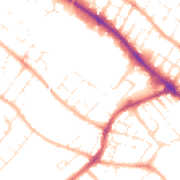 Daytime road noise heatmap for GL51 8LX