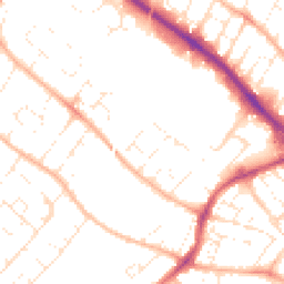 Daytime road noise heatmap for GL51 8LZ
