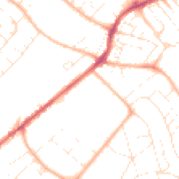 Daytime road noise heatmap for GL51 8PU