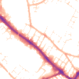 Daytime road noise heatmap for GL51 9BJ