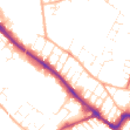 Daytime road noise heatmap for GL51 9BQ