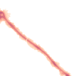 Night-time road noise heatmap for GL51 9DF