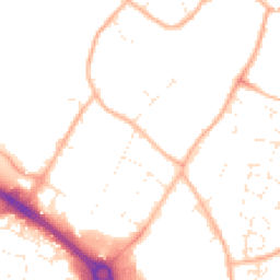 Daytime road noise heatmap for GL51 9NQ