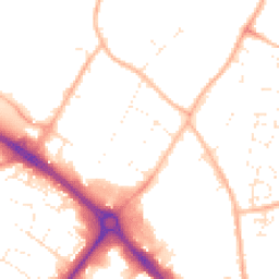 Daytime road noise heatmap for GL51 9NZ