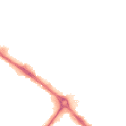 Night-time road noise heatmap for GL51 9PL